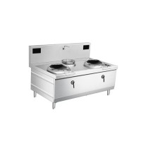 名匠磁电304电磁灶双头 长1800*深1100*(高800+背板400)mm