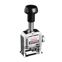 自动归零号码机DAEYAH 3位+一瓶油 黑(黑色 30ml)