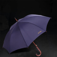 天堂伞118E木质弯柄直杆长柄伞