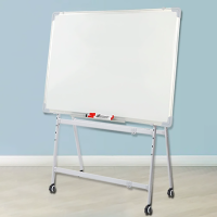单面白板90*120cm京宏带稳固移动支架