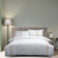 水星家纺 全棉印花四件套 DH重庆森林200*230cm