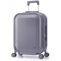 爱华仕时尚密码箱大容量旅行箱 24英寸商务差旅大学生拉杆箱OCX6671-24粉色、灰色、绿色、白色可选