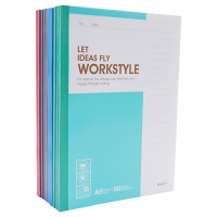 晨光A5无线装订本60页商务必备APYJS411 1组/10本