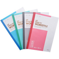 晨光A5无线装订本80页商务必备APYJU411 1组/5本