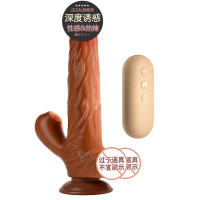 来乐LL-2322神威棒加温款(深肤色)仿真阳具 52个/箱