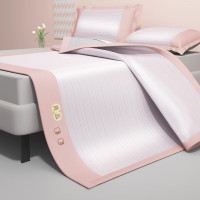 伊伊爱 XZ0AN02400003宽头绣花良品冰柔席两件套120*200cm(单位:套)