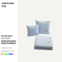 伊伊爱ZX0LN02401226夏季凉感简约商务款多功能抱枕被40*40cm展开被子105*150cm(单位:个)