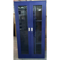 三森沃1800*900*400mm 防暴柜(蓝色) 冷轧钢+钢化玻璃 厚0.5MM