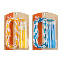 晨光花样竹节跳绳AST97429 颜色随机