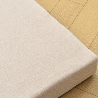 漂牌沙发海绵坐垫59*63*15浅咖色棉麻材质 2个装