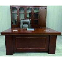 大嘉班台办公桌1800*900*760mm饰面进口胡桃木皮