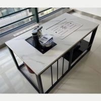 大嘉岩板茶几(含烧水器)