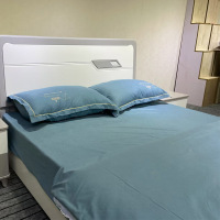 大嘉实木烤漆床 1.5*2米