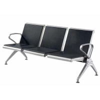 大嘉长条椅1750*700*770mm,金属框架西皮坐垫