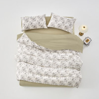 無印良品斜纹精梳棉四件套MJ-T2025-0289 被套-200×230cm(±2)床单-245×250cm(±2)