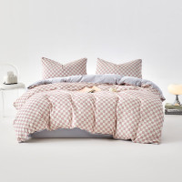 無印良品 弹力绒保暖四件套MJ-T2025-0286被套-200×230cm(±2)床单-245×250cm(±2)