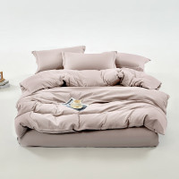 無印良品 淳棉磨毛四件套 MJ-T2025-0285被套-200×230cm(±2)床单-245×250cm(±2)