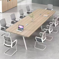 大华震优质E1级颗粒板办公桌2800*1200*750mm(不含椅子)