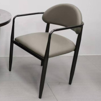 大嘉办公椅碳素钢支架西皮座面