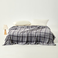 無印良品MJ-Q2025-0379四季平安毯 150×200(±2)cm 700g烟灰格