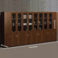 大嘉文件展示柜4000*400*1950mm三聚氰胺面环保颗粒板