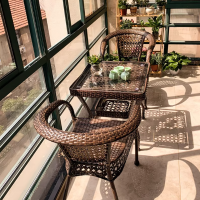 大嘉接待桌椅(一桌两椅)桌63*63*63cm椅45*50*76cm