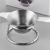 方然茶漏茶滤304不锈钢过滤网泡茶工具