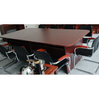 臻远E1级高密度纤维板会商桌2.6*1.2*0.76m