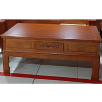 臻远椿木茶几1400*800红棕色