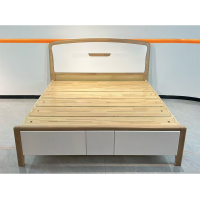 大嘉实木1500*2000mm床含23cm厚床垫