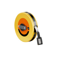 加厚防摔耐拉伸盘式 德东纤维软皮尺12mm*100m