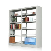 主架*1+副架*6 单面5层书架冷轧钢原色高度2米主架1米长副架0.9米长