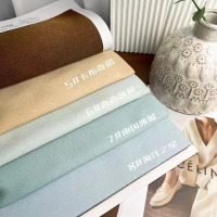 精密棉麻涤纶混纺 芳轩之美全遮光手动开合窗帘布铝合金轨道(含安装)