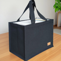 环保帆布购物袋加大号横版