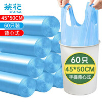 茶花 302001 手提垃圾袋 L60 45cm*50cm (卷)