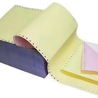 宏瑞 打印纸241-2-1/3 彩色 两联三等分 撕边 单位:件