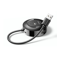 绿联 30367 4口HUB集线器一拖四分线器USB2.0 2m 单位:个