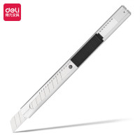得力 2058 美工刀80mm 银色 单位:把