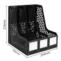 得力 9845三联文件框 单位:个