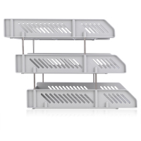 得力 9209 三层文件盘 单位:个