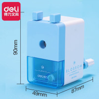 得力 0744 削笔机蓝色 单位:个