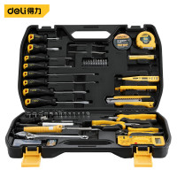 得力(deli)DL5969 家用多功能工具箱套装手动工具组套电工维修家用49件(套)