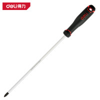 得力(deli)S2带磁性十字螺丝刀螺丝批十字改锥起子PH3x250mm DL3465(个)