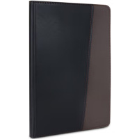 得力 7911 皮面笔记本 25K 120张 黑色 (单位:本 )