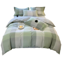 红豆家纺HODO纳米四件套-拉格绿 高支高密精梳全棉四件套被套+床单+枕套 1.8米床 HDTJ25240015(套)