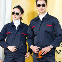 Tri-polar三极 TP8115春秋款防静电工作服套装 藏青色 涤棉 M-4XL(套)