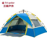 三极Tri-polar TP2303 三窗全通透式单层帐篷 200*210*135cm 3-4人 颜色随机(个)