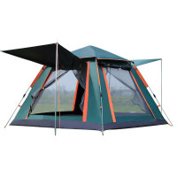 Tri-polar三极 TP2328 家庭式3-4人带庭院帐篷 220*220*170cm 银胶 颜色随机(个)