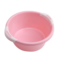 健安 0327-A 双耳脸盆(中)透明 37*35*14CM