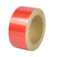 伏兴 FX761 反光条警示胶带 反光胶带车库标识反光贴 红色 宽5cm*25m (单位:卷)